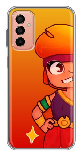 Чехол с печатью "Мультяшная Амбер" для Samsung Galaxy M13