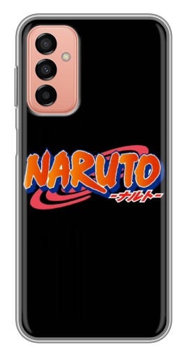 Чехол с картинкой "Надпись Naruto" для Samsung Galaxy M13