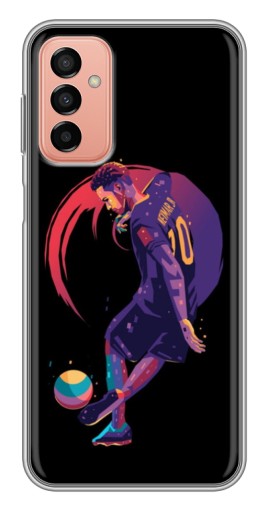 Силиконовый чехол с изображением "Неймар Финты" для Samsung Galaxy M13