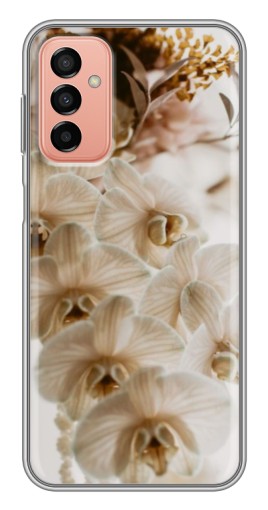 Чехол с печатью "Нежная орхидея" для Samsung Galaxy M13
