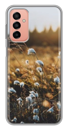 Чехол с картинкой "Нежные полевые цветы" для Samsung Galaxy M13