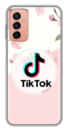 Силиконовый чехол с изображением "Нежный принт" для Samsung Galaxy M13