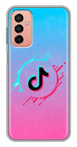 Чехол с печатью "Нота ТикТок" для Samsung Galaxy M13