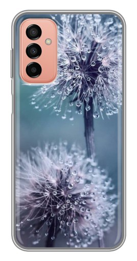 Чехол с печатью "Одуванчик с капельками" для Samsung Galaxy M13
