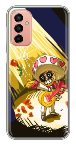 Силиконовый чехол с изображением "Поко Бравл Старс" для Samsung Galaxy M13