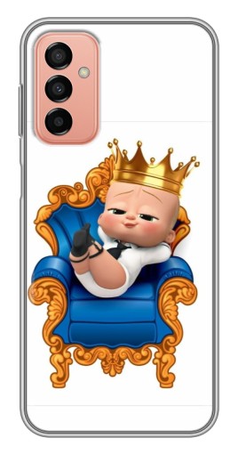 Чехол с принтом "Ребенок Король" для Samsung Galaxy M13