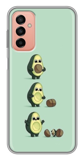 Чехол с принтом "Рождение авокадо" для Samsung Galaxy M13