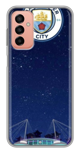 Чехол с принтом "Стадион Ман Сити" для Samsung Galaxy M13