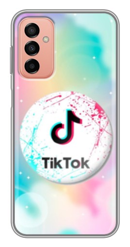 Чехол с принтом "TikTok принт" для Samsung Galaxy M13