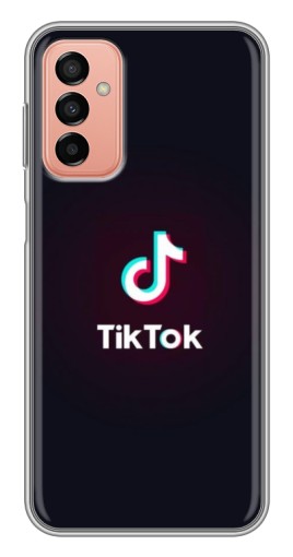 Чехол с печатью "TikTok темный" для Samsung Galaxy M13