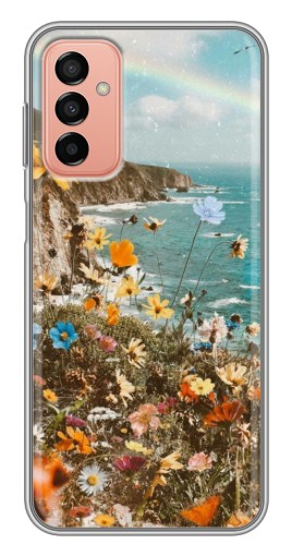 Чехол с принтом "Яркие полевые цветы" для Samsung Galaxy M13