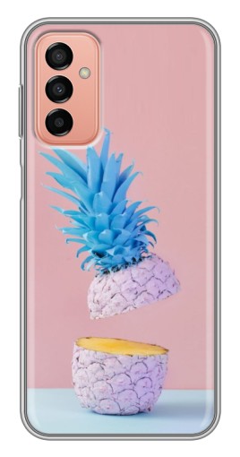 Чехол с картинкой "Яркий ананас" для Samsung Galaxy M13