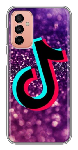 Чехол с печатью "Яркий ТикТок" для Samsung Galaxy M13