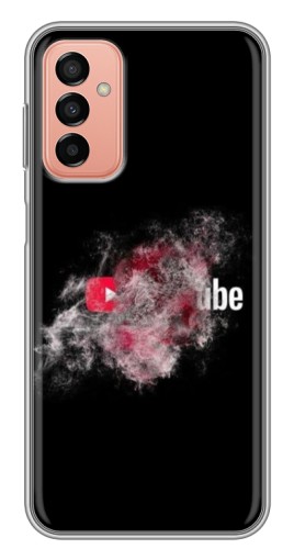 Чехол с принтом "Яркий Ютуб" для Samsung Galaxy M13