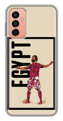 Чехол с картинкой "Египтянин Салах" для Samsung Galaxy M13