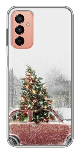 Чехол с принтом "Елка в машине" для Samsung Galaxy M13