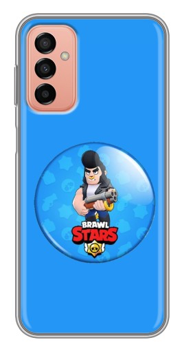 Чехол с картинкой "Значек Булла" для Samsung Galaxy M13