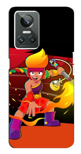 Чехол с печатью "Амбер в дуэли" для Realme GT Neo 3