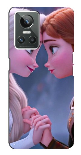 Чехол с принтом "Анна и Ельза" для Realme GT Neo 3