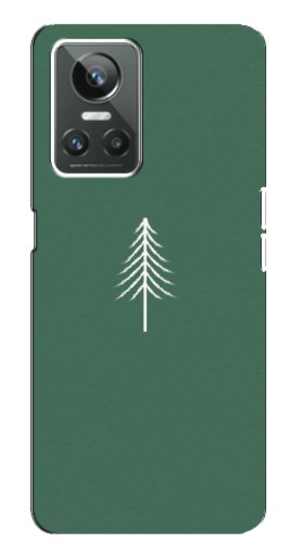 Чехол с печатью "Белая елка" для Realme GT Neo 3