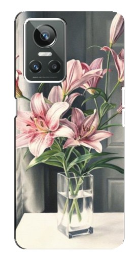 Силиконовый чехол с изображением "Букет лилии" для Realme GT Neo 3