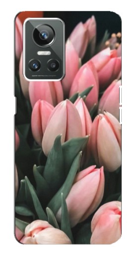 Чехол с принтом "Букет тюльпанов" для Realme GT Neo 3