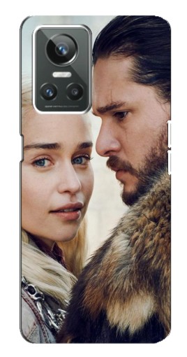 Чехол с картинкой "Дейнерис и Сноу" для Realme GT Neo 3