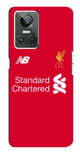 Силиконовый чехол с изображением "Форма Liverpool" для Realme GT Neo 3