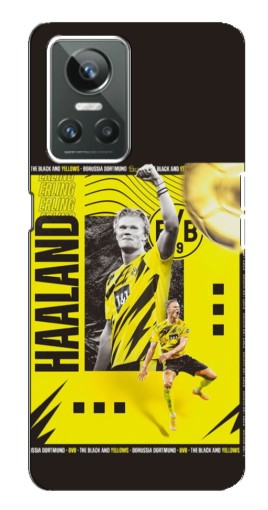 Силиконовый чехол с изображением "Golden Haaland" для Realme GT Neo 3