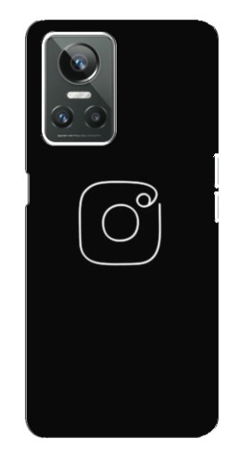 Силиконовый чехол с изображением "Инстаграм" для Realme GT Neo 3