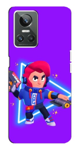 Чехол с печатью "Кольт в наушниках" для Realme GT Neo 3