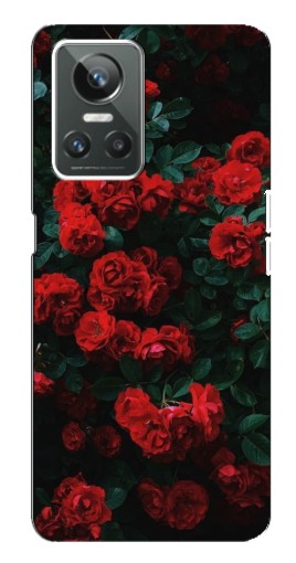 Чехол с картинкой "Красные розы" для Realme GT Neo 3