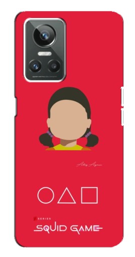 Силиконовый чехол с изображением "Лицо куклы" для Realme GT Neo 3