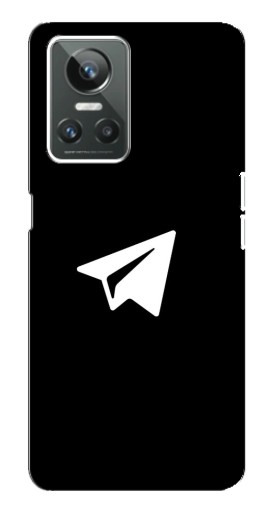 Чехол с принтом "Лого Телеграм" для Realme GT Neo 3