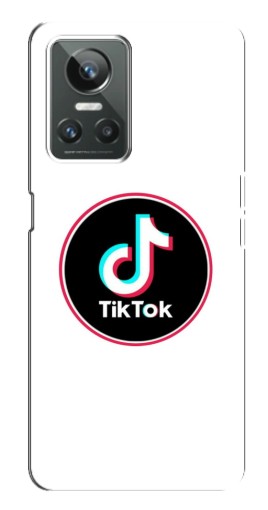Силиконовый чехол с изображением "Лого Тик Ток" для Realme GT Neo 3