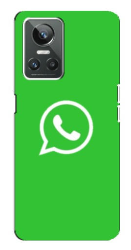 Чехол с печатью "Лого Вацап" для Realme GT Neo 3