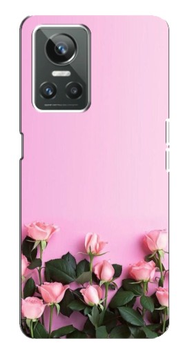Чехол с картинкой "Нежные розы" для Realme GT Neo 3