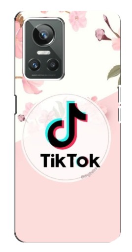 Силиконовый чехол с изображением "Нежный принт" для Realme GT Neo 3