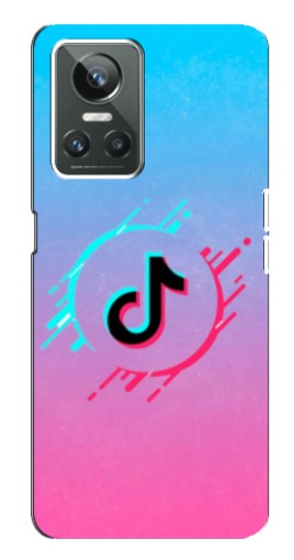 Чехол с печатью "Нота ТикТок" для Realme GT Neo 3