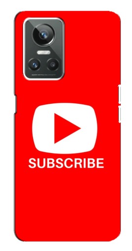 Чехол с принтом "Подписаться" для Realme GT Neo 3