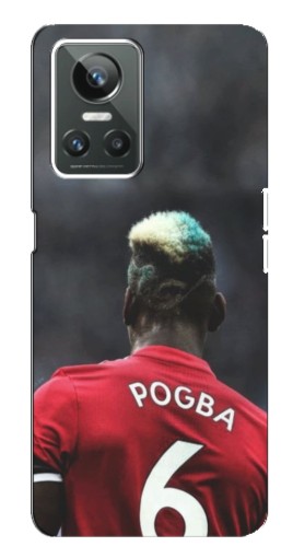 Силиконовый чехол с изображением "Pogba 6" для Realme GT Neo 3