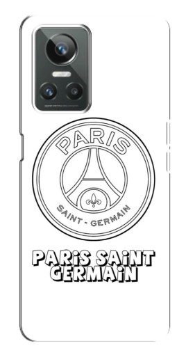 Силиконовый чехол с изображением "PSG логотип" для Realme GT Neo 3