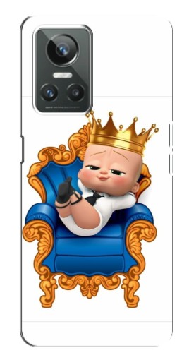 Силиконовый чехол с изображением "Ребенок Король" для Realme GT Neo 3