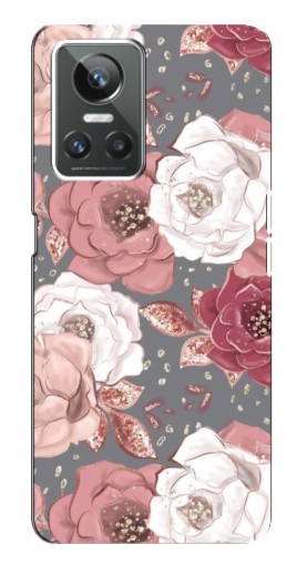 Чехол с печатью "Рисунок розы" для Realme GT Neo 3