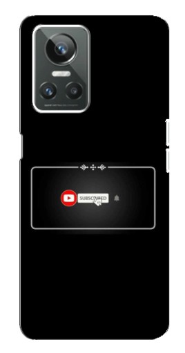 Чехол с принтом "subscribed" для Realme GT Neo 3