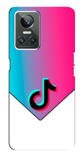 Силиконовый чехол с изображением "Tiktok Logo" для Realme GT Neo 3