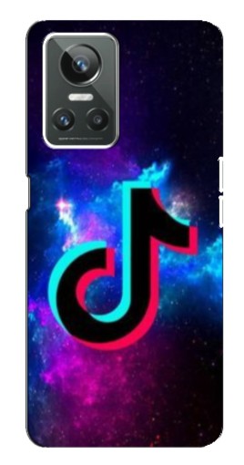 Чехол с печатью "ТикТок в космосе" для Realme GT Neo 3