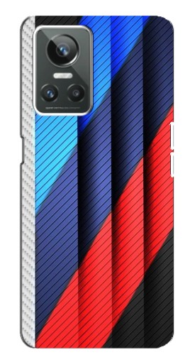 Чехол с принтом "Цвета лого БМВ" для Realme GT Neo 3