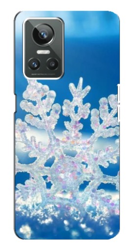 Чехол с печатью "Яркая снежинка" для Realme GT Neo 3