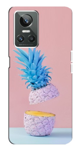 Силиконовый чехол с изображением "Яркий ананас" для Realme GT Neo 3